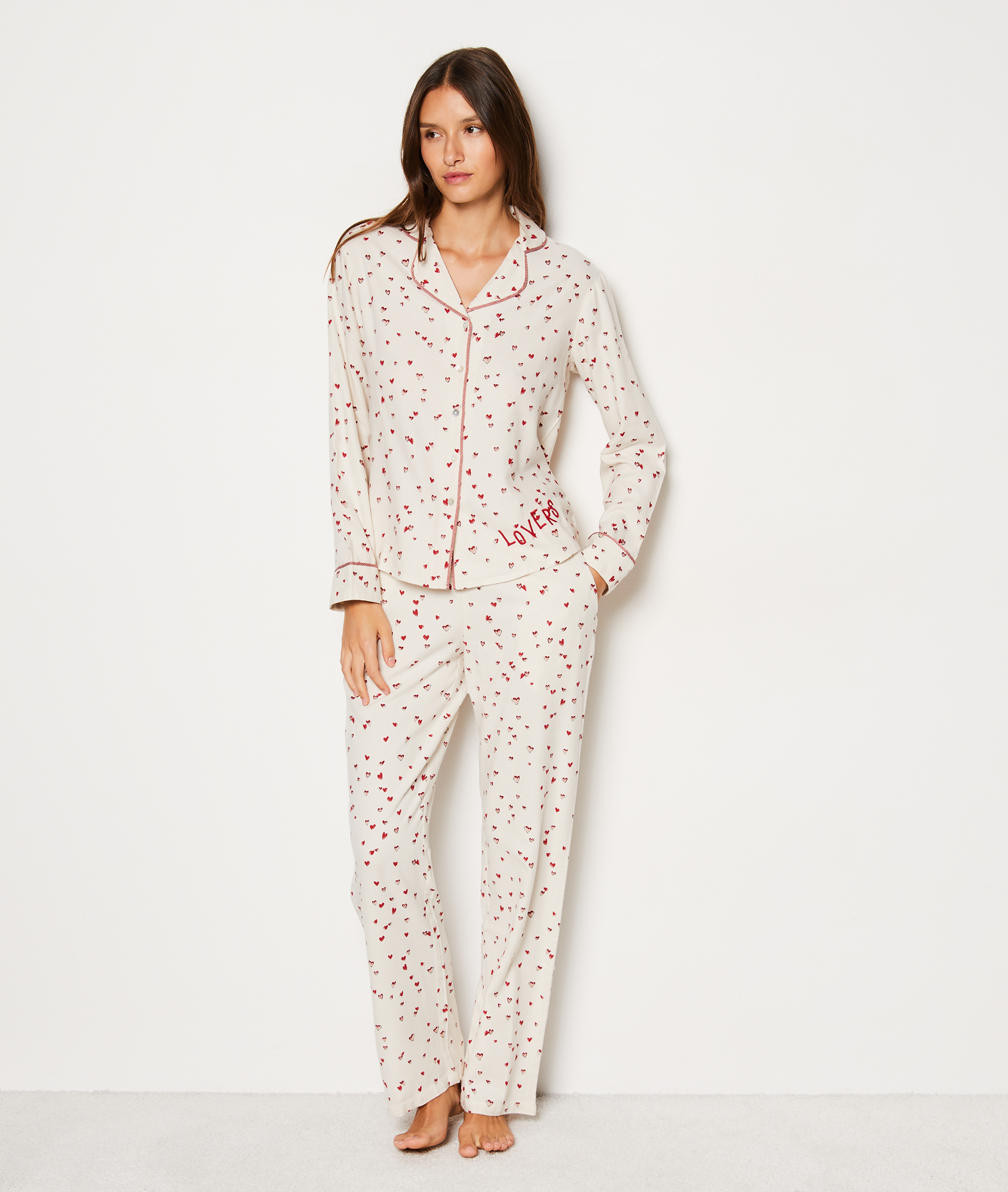 Pyjama Etam Pyjama Coeur Rouge Pyjama Etam Femme Coeur Pantalon En