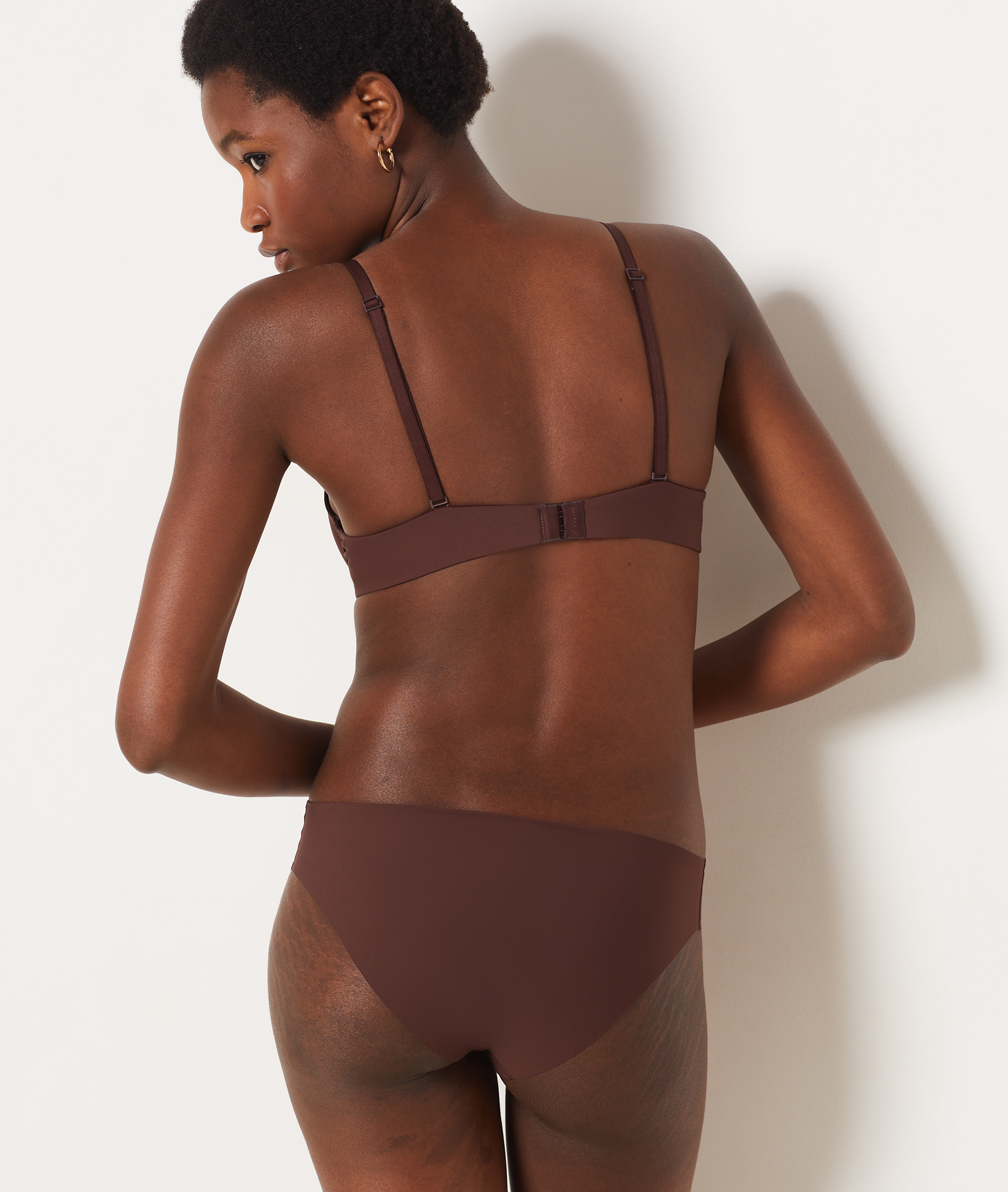 Microfiber Panties - PUREFIT WECARE - CHOCOLAT - ETAM