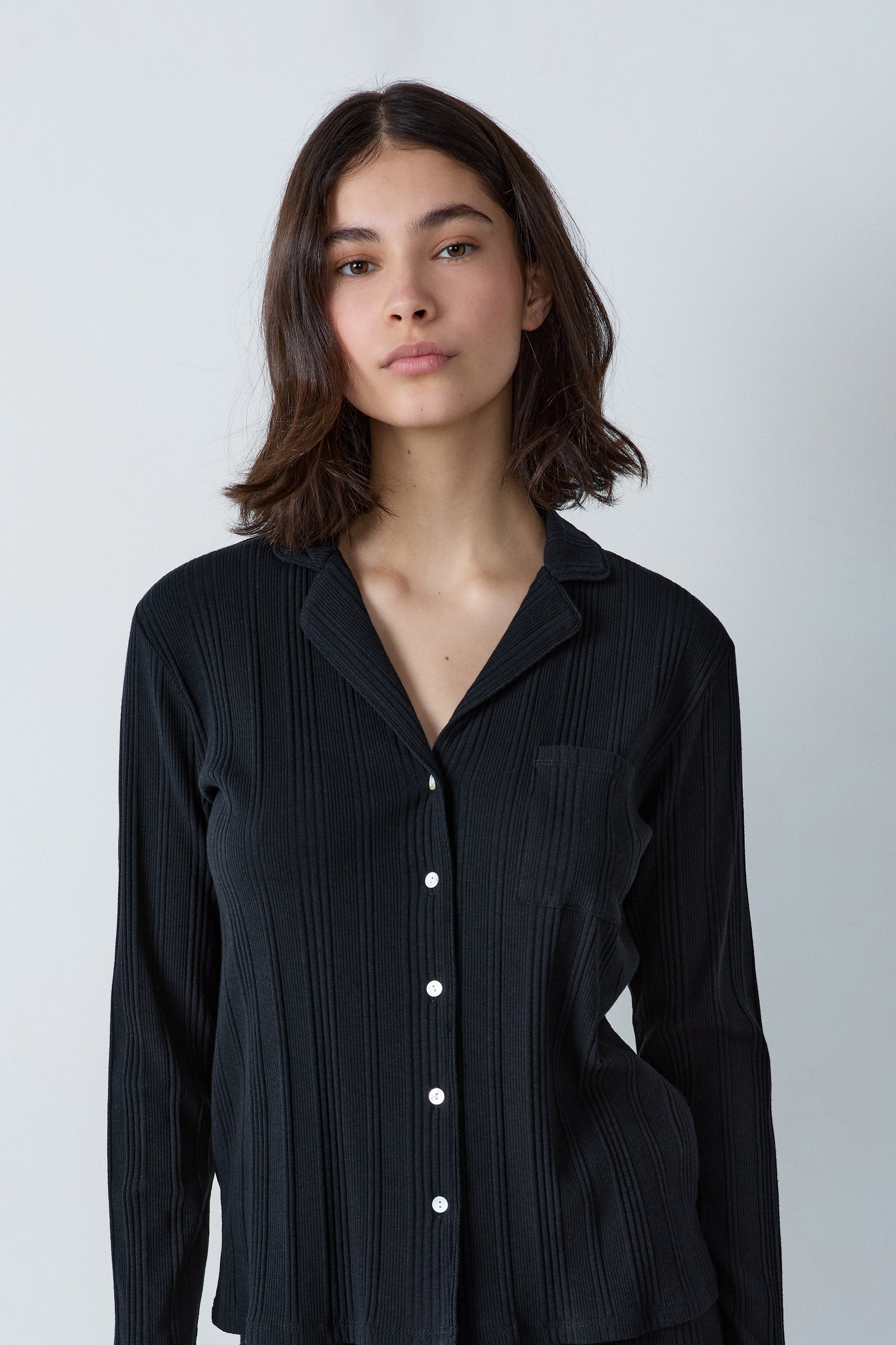 Chemise col pyjama outlet