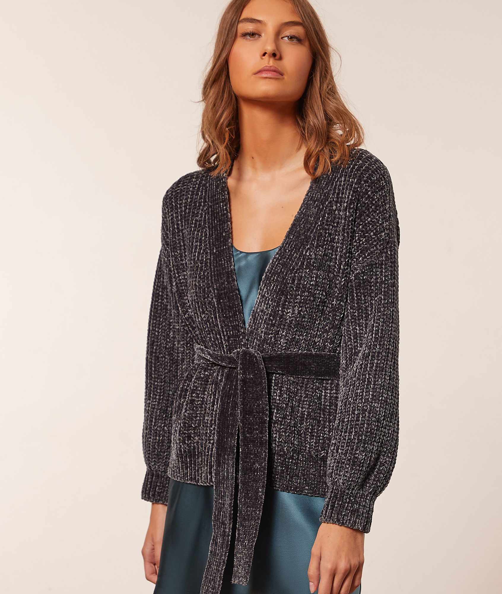 cardigan chenille