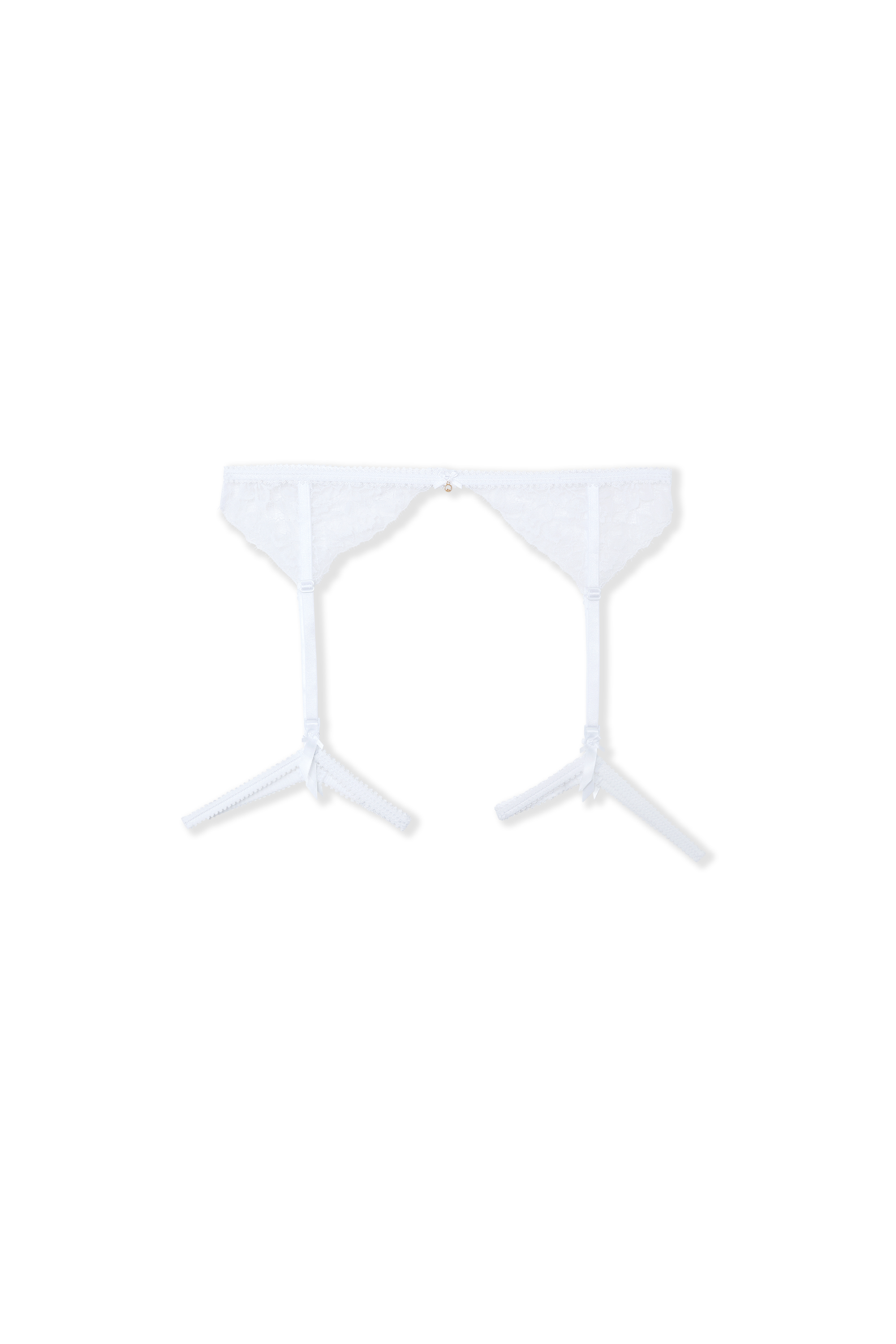 Garter Belt in Lace - MASCARADE - BLANC - ETAM