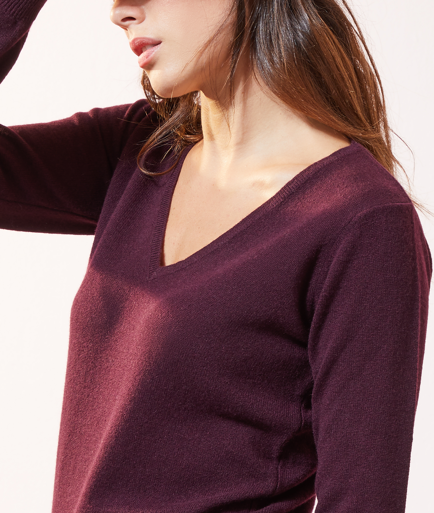 v neck cashmere jumpers