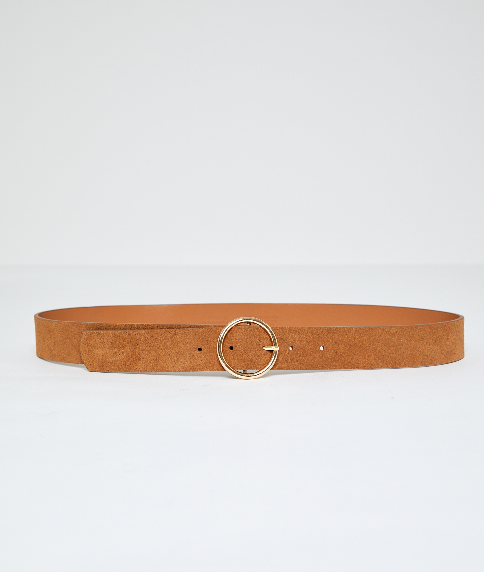 round buckle belt